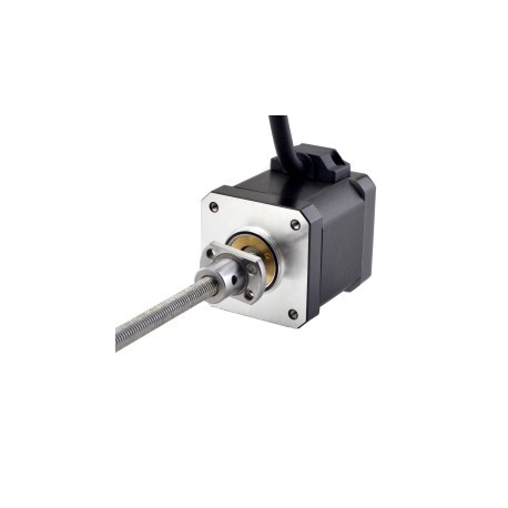 Motor Lineal con Husillo de Bolas Externo NEMA 17 17E19S2504BSM5-150RS Polmo 1mm Polmo Longitud 150mm