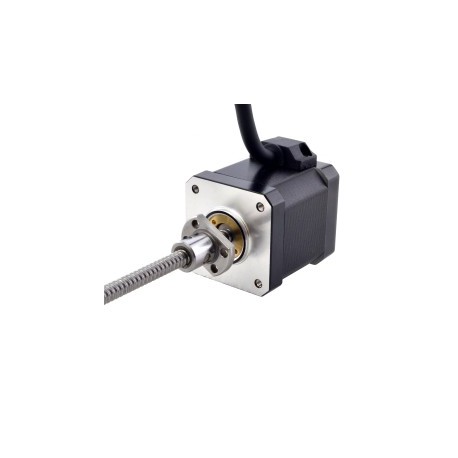 Motor Lineal con Husillo de Bolas Externo NEMA 17 17E19S2504BAM5-150RS Polmo 2mm Polmo Longitud 150mm