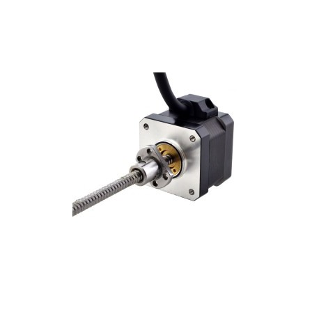 Motor Lineal con Husillo de Bolas Externo NEMA 17 17E13S1504BSM5-150RS Polmo 1mm Polmo Longitud 150mm