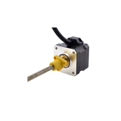 Actuador Motor Acme Externo NEMA 17 17E13S1504RF5-150RS Plomo 6,35mm Polmo Longitud 150mm