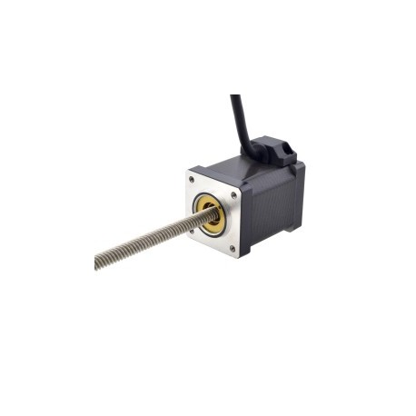 Actuador Lineal Acme No-Cautivo NEMA 14 14N19S1504RF5-200RS Polmo 6,35mm Polmo Longitud 200mm