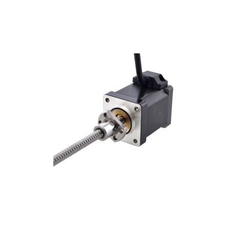 Motor Lineal con Husillo de Bolas Externo NEMA 14 14E19S1504BAM5-150RS Plomo 2mm Polmo Longitud 150mm