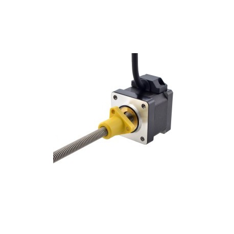 Actuador Motor Acme Externo NEMA 14 14E13S1504GF5-150RS Plomo 2,54mm Polmo Longitud 150mm