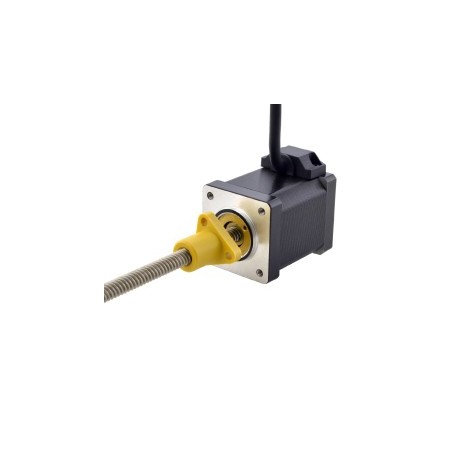 Motor Lineal de Husillo de Bolas Externo NEMA 11 14E19S1504RF5-150RS Plomo 6,35mm Polmo Longitud 150mm