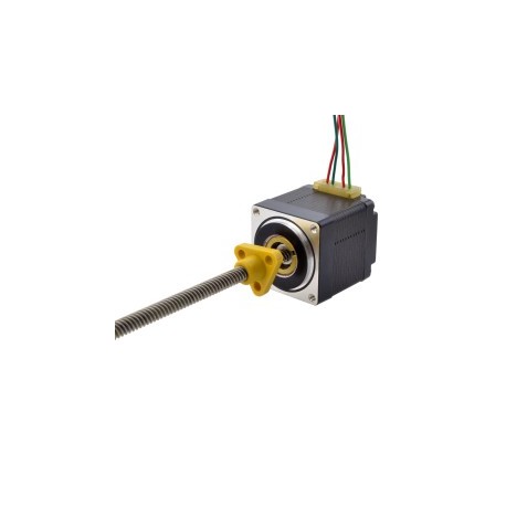 Motor Paso a Paso Lineal Acme Externo NEMA 11 11E13S1004HD5-150RS Plomo 5,08mm Polmo Longitud 150mm