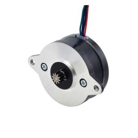 Motor Paso A Paso Redondo Nema 14 Serie E 14RE07-1004VRN 0,9deg 8Ncm 1,0A ?36,5x17mm 4 Alambres