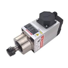 Motor Husillo CA Refrigerado por Aire GDZ93×82-1.5C4 380V 1,5KW 18000RPM 300Hz Pinza ER20 Motor VFD CNC