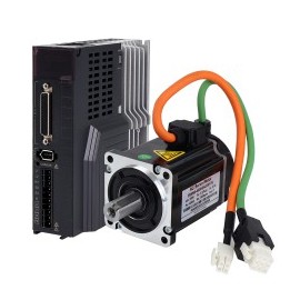 400W Kit Servomotor de CA E6-RS400H2A2-M17S 3000rpm 1,27Nm IP65 Codificador de 17 Bits