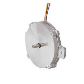 Motor paso a paso de panqueque redondo Nema 24 24HR04-1004S 1,8deg 6Ncm 1A ?60x9,6mm 4 Alambres