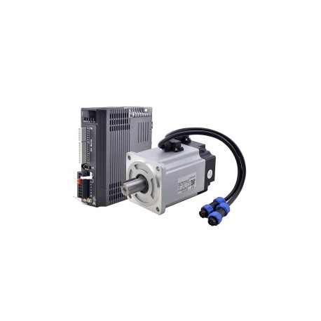 Serie T6 750W Kit Servomotor de CA T6-RS750H2B3-M17S 3000rpm IP65 2,39Nm con Freno y Codificador de 17 Bits