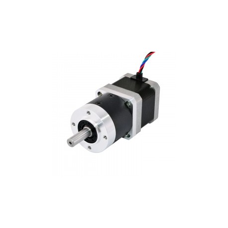 Motorreductor Paso A Paso Nema 17 L39mm 17HS15-1684S-HG10 10:1 Reductores Planetario de Alta Precisión