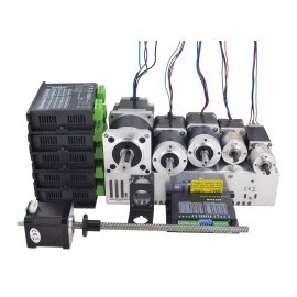 Kit de paquete de robot de código abierto AR3 con motor paso a paso, controlador, fuente de poder y soporte