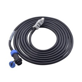 Cable de extensión de codificador de 10m con conector de aviación IP65 para servomotor serie T6