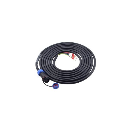 Cable de extensión de motor de 4 pines de 10m con conector de aviación IP65 apto para servomotor serie T6