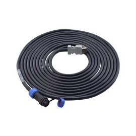 Cable de extensión de codificador de 5 m con conector de aviación IP65 para servomotor serie T6