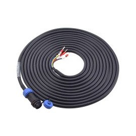 Cable de extensión de motor de 4 pines de 5 m con conector de aviación IP65 para servomotor serie T6