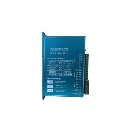 Controlador paso a paso de bucle cerrado OK2D57ECS 1-6A 24-60VCC para motor Nema 23, 24