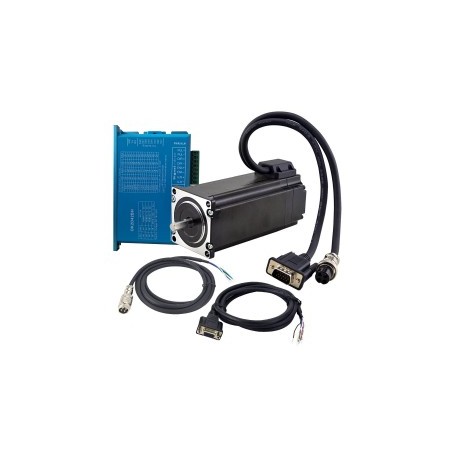 Kit Motor Paso a Paso de Bucle Cerrado Nema 23 1-OK2D42BH-S30A 3,0Nm 4,20A con Controlador y Cable