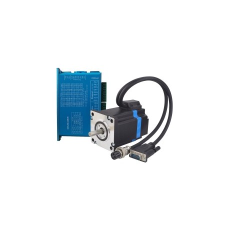 Kit Motor Paso a Paso de Bucle Cerrado Nema 24 1-OK2D42BH-24HS26 2Nm 5,8A con Controlador y Cable