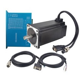 Kit Motor Paso a Paso de Bucle Cerrado Nema 34 1-OK2D86BH-34HE59 12,0Nm 6,0A con Controlador y Cable