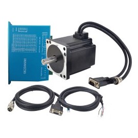 Kit Motor Paso a Paso de Bucle Cerrado Nema 34 1-OK2D86BH-34HE31 4,8Nm 6,0A con Controlador y Cable