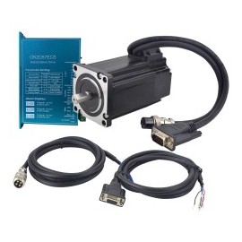 Kit Motor Paso a Paso de Bucle Cerrado Nema 24 1-OK2D57ECS-24HE34 3,0Nm 5A con Controlador y Cable