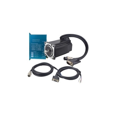 Kit Motor Paso a Paso de Bucle Cerrado Nema 24 1-OK2D57ECS-24HE34 3,0Nm 5A con Controlador y Cable