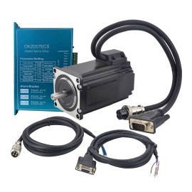 Kit Motor Paso a Paso de Bucle Cerrado Nema 23 1-OK2D57ECS-23HE30 2,0Nm 5,0A con Controlador y Cable