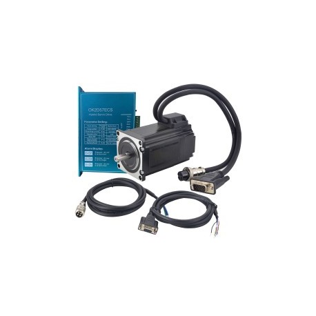 Kit Motor Paso a Paso de Bucle Cerrado Nema 23 1-OK2D57ECS-23HE30 2,0Nm 5,0A con Controlador y Cable