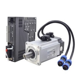 Serie T6 400W Kit Servomotor de CA T6-RS400H2B3-M17S IP65 3000rpm 1,27Nm con Freno y Codificador de 17 Bits