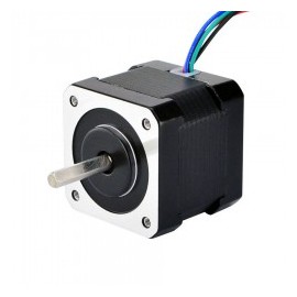 Motor Paso A Paso NEMA 17 17HS16-2004S1 2,2V 45Ncm 4 Alambres con Cable 1m y Conector