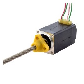 Motor Paso a Paso Lineal Acme Externo NEMA 8 8E15S0504DC5-100RS Polmo 4mm Polmo Longitud 100mm