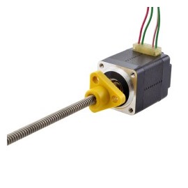 Motor Paso a Paso Lineal Acme Externo NEMA 8 8E11S0504AC5-100RS Polmo 2mm Polmo Longitud 100mm