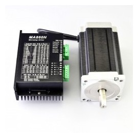 Kit Motor Paso a Paso Nema 34 13,0Nm 1-MA860H-34HS59 Kit Controlador CNC de 1 Eje