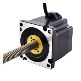 Motor Paso a Paso Lineal Acme No-Cautivo NEMA 34 34N30S5504RK5-300RS Polmo 6,35mm Polmo Longitud 300mm