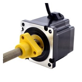 Motor Paso a Paso Lineal Acme Externo NEMA 34 34E30S5504GK5-200RS Polmo 2,54mm Polmo Longitud 200mm