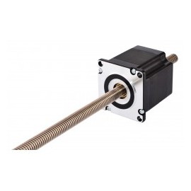 Motor Paso A Paso Lineal No-Cautivo Nema 23 56mm Pila 2A Polmo 2mm/0,07874" Longitud 400mm