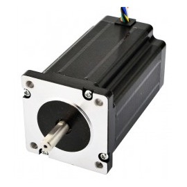 Motor Paso A Paso de Doble Eje Nema 24 24HS34-3008D Uni/Bipolar 3,1Nm 8 Alambres