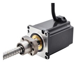 Motor Lineal con Husillo de Bolas Externo NEMA 23 23E30S4004BVL5-200RS Polmo 5mm Polmo Longitud 200mm